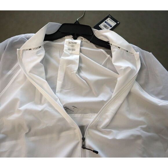 Under Armour 1373448 100 Women's Sz XL White Run Anywhere Storm Jacket - Picture 12 of 12